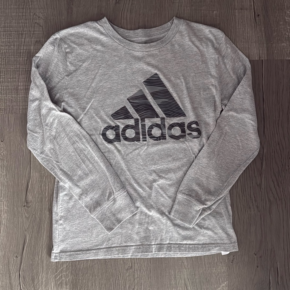 Boys Adidas Long Sleeve Shirt